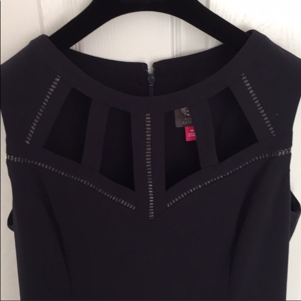 Vince Camuto Navy Dress Size 10